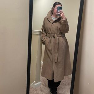 VTG, Vintage Saks Fifth Ave Regency Cashmere Coat Union Made L–XL